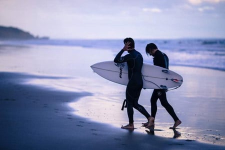 Les meilleurs spots de surf des Landes et de la côte Basque.